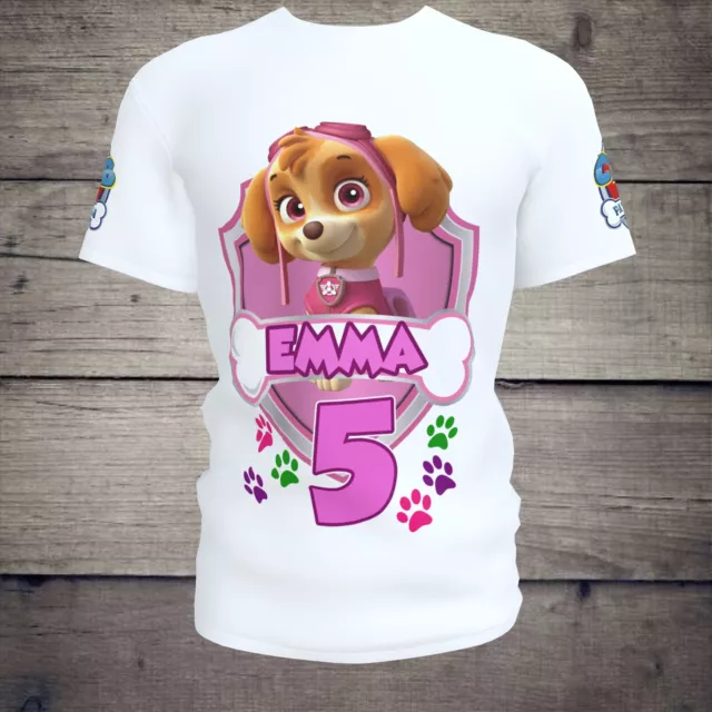 Camisetas personalizadas de on sale la patrulla canina