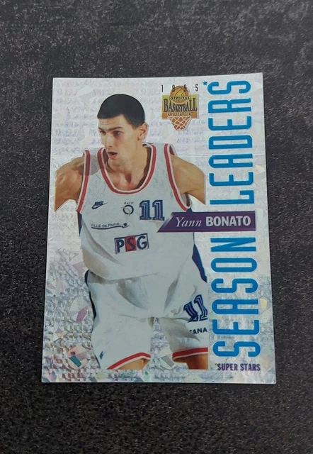 CARTE BASKET PANINI LNB 1995 - LIMOGES - FREDERIC FORTE - SIGNE
