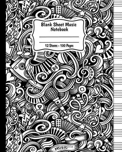 Blank Sheet Music: Music Manuscript ..., Music, We Love