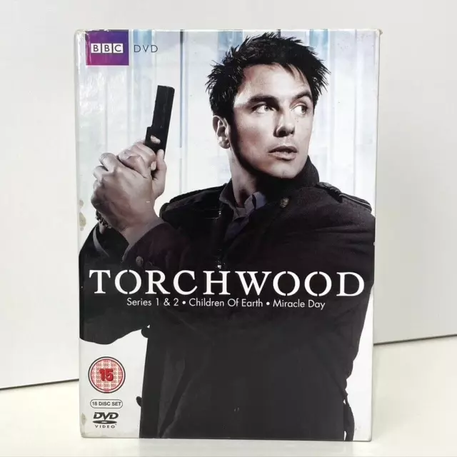 Torchwood DVD Box Set Complete Seasons 1-4 Inc Children Of Earth + Miracle Day