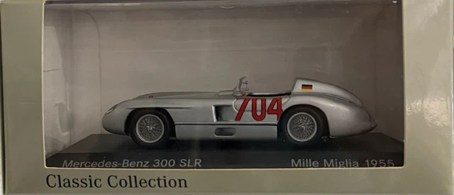 Minichamps Mercedes 300 SLR - 24h Du Mans 1955 - Échelle 1/43 (433553019)