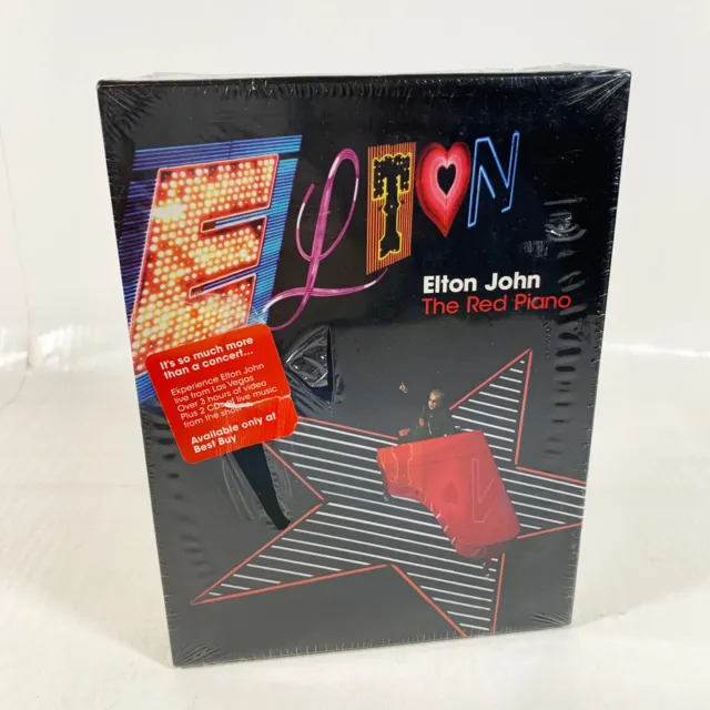 [NEW SEALED] Elton John - The Red Piano (2 DVD & 2 CD Set) Best Buy Exclusive