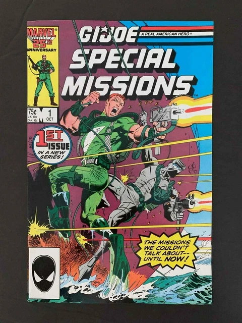 Gi Joe Special Mission #1 Marvel Comics 1986 Vf/Nm
