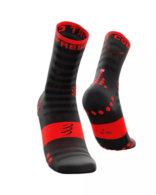 Compressport Pro Racing Socken V3.0 Ultralight Run High Cut Socken Compression