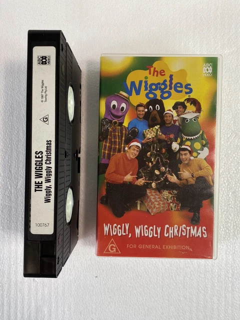 The Wiggles Wiggly Wiggly Christmas VHS 1998 - Free Post