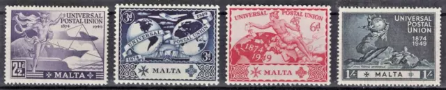 MALTA:1949 SC#225-28 MNH UPU Issue  AP93