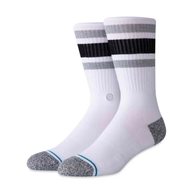 Stance Socks - Classic White Boyd St  - Mens Size L (9-13) - Bnwt