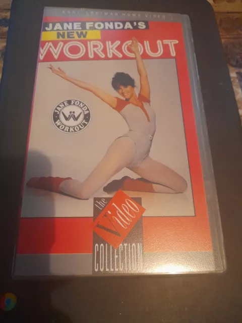 Jane Fonda - New Workout (VHS/SH)  Free And Fast Post.