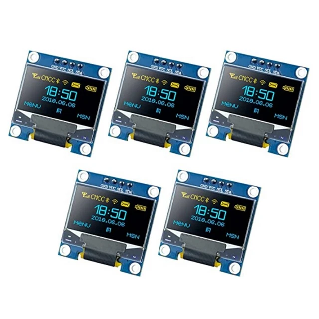 0.96 OLED Display Module 12864 128X 64 Pixel Driver IIC I2C Serial Sel P6F3