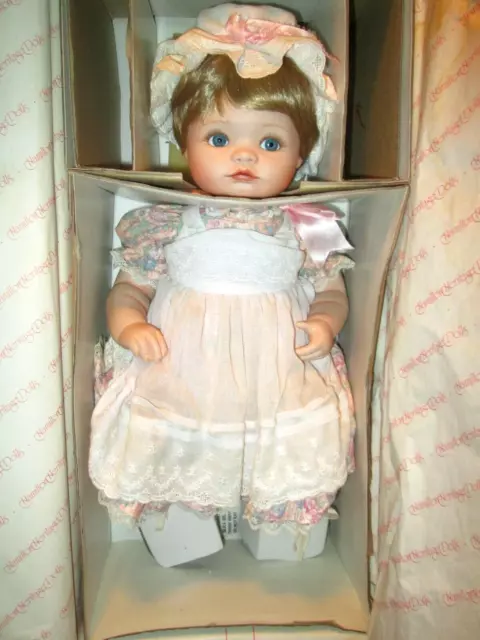 Jessica 18" Porcelain Doll by Hamilton Heritage Collection NIB