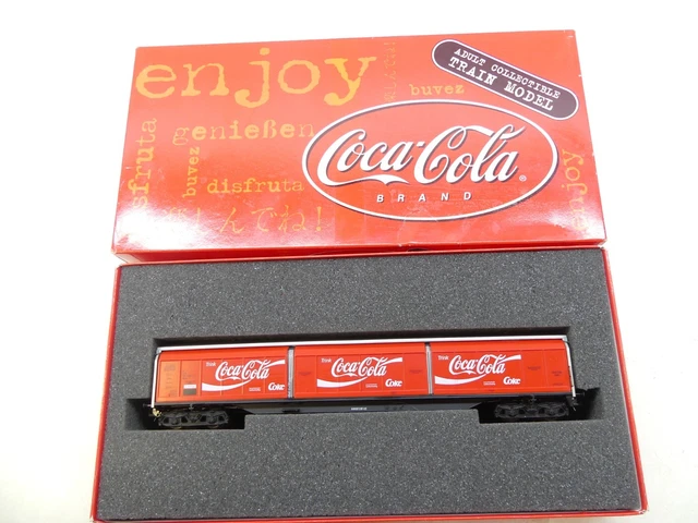 HQ280) Lemke 21017 H0 AC Coca-Cola Güterwagen, OVP - Modellbahn Rhein-Main