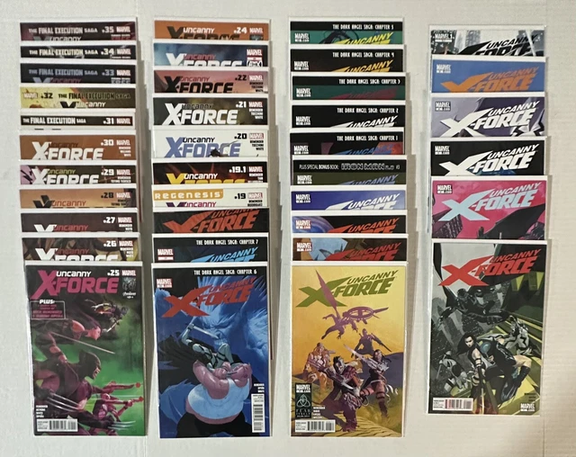 Marvel Comics: Uncanny X-Force Vol. 1 (2010) #1-35 Complete Set
