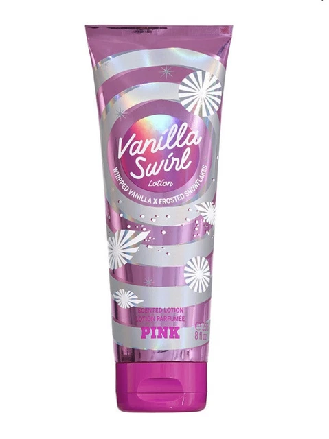 VICTORIA S SECRET PINK Vanilla Swirl Scented Lotion 8 fl.oz