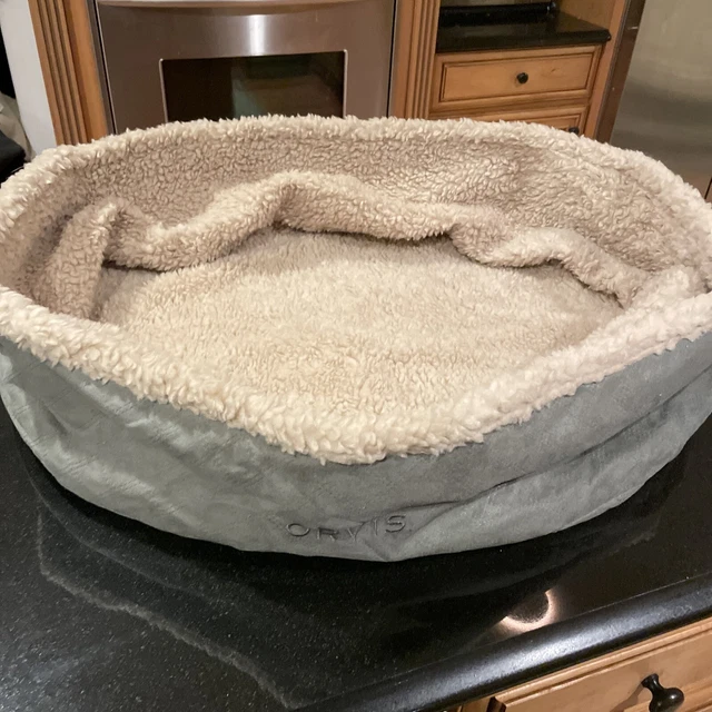 Orvis FLEECE wraparound COVER ONLY dog bed Smal Basil NEW