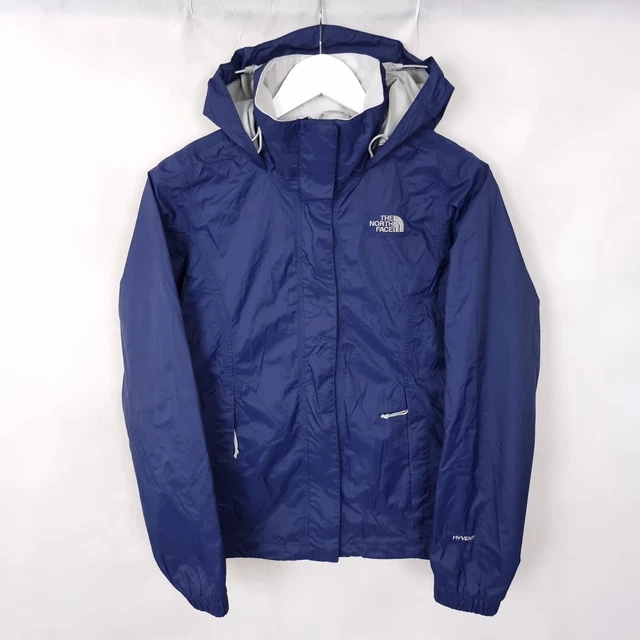 THE NORTH FACE Resolve Hyvent giacca impermeabile donna XS impermeabile con cappuccio antipioggia