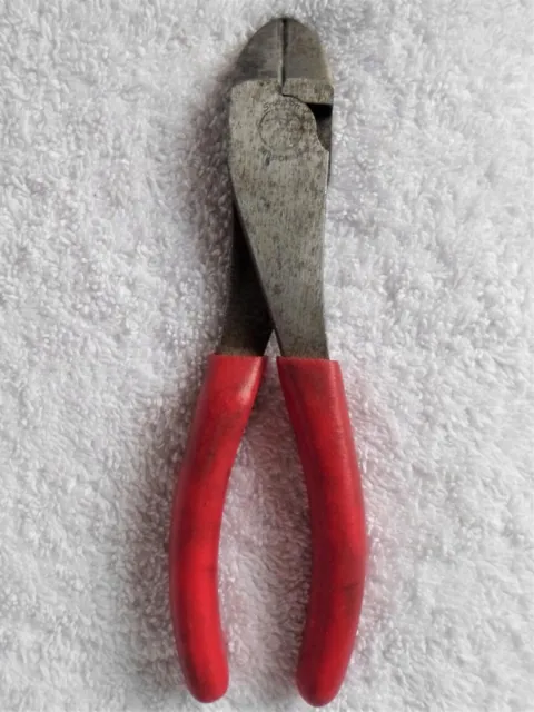 Snap-on Tools 8" High Leverage Diagonal Cutter Pliers 388BCP Red Soft Grip
