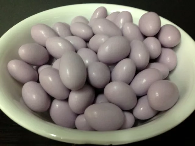 1Kg Lavender Purple Sugar Coated Almonds Candy Lollies Bulk Almond Wedding