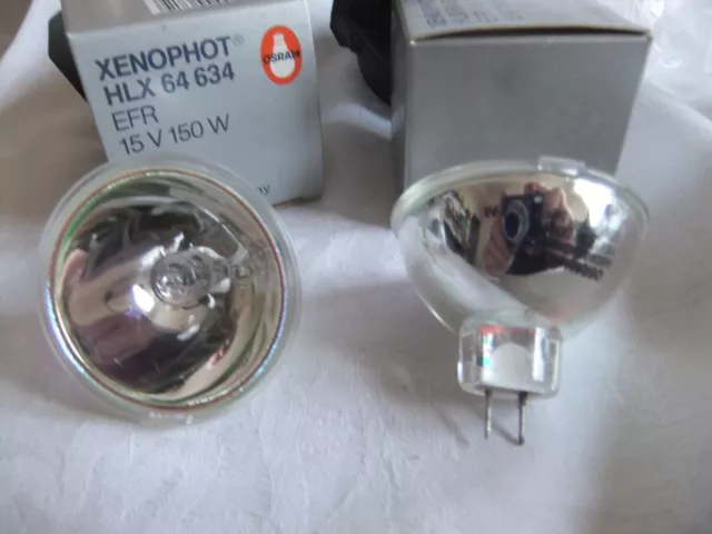 Projector bulb lamp A1/232 15V 150W EFR GZ6.35 ELMO ST1200  ..... 28  fx