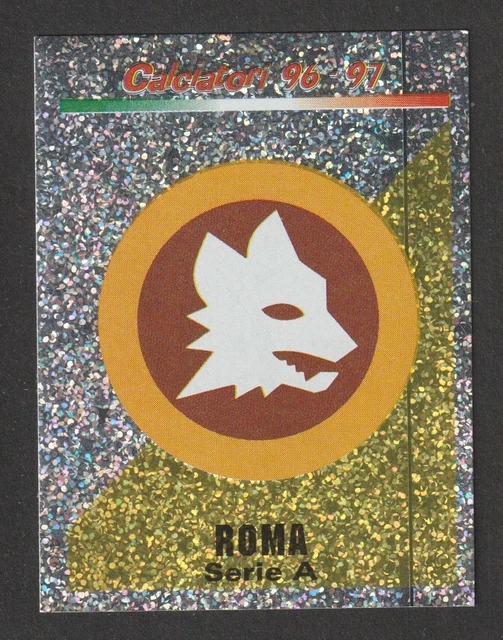 Carte Album Panini Roma 1965-66 Patuzzi + écusson - Originale - Occasion Collector