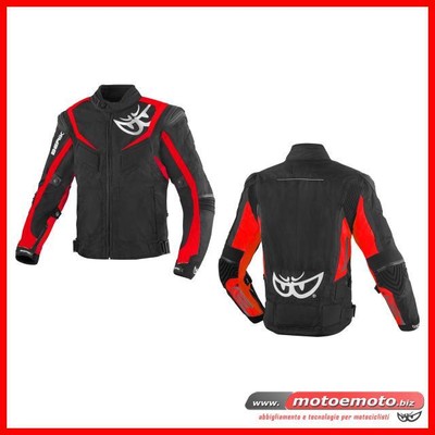 Berik Giubbotto moto Berik NJ-4705-MGP black TG 54 NUOVA 