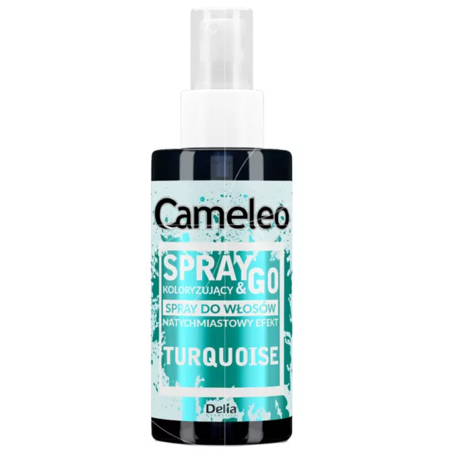 Delia cosmetics Cameleo - Spray & Go Coloration temporaire Turq