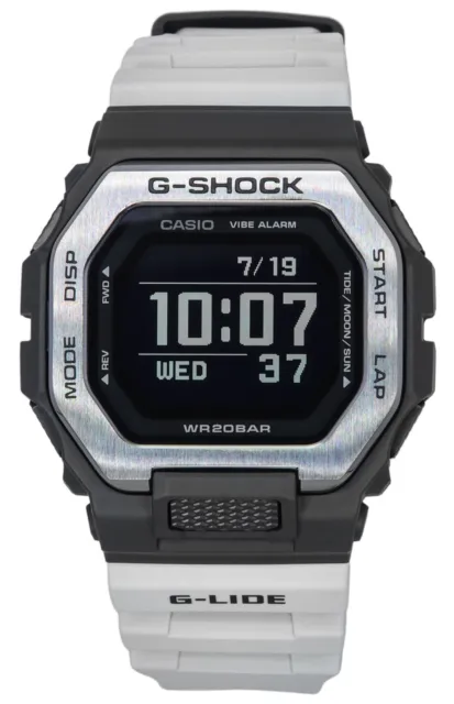 Casio G-Shock Move G-Lide móvil Link Vibe alarma Tide/Moon/Sun 200M reloj para hombres