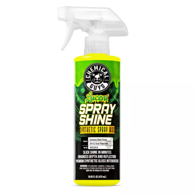 Chemical Guys Lucent Spray Shine Sprühwachs Auto Sprühwachs Detailer 473ml