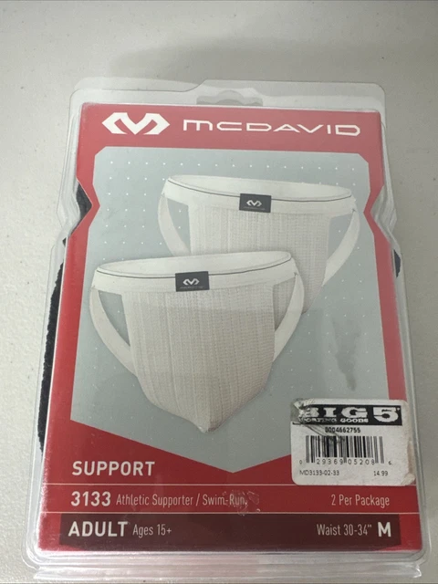 Suspensorio/Protector Deportivo McDavid 3133 - Lot De 2 - Taille XL - Neuf