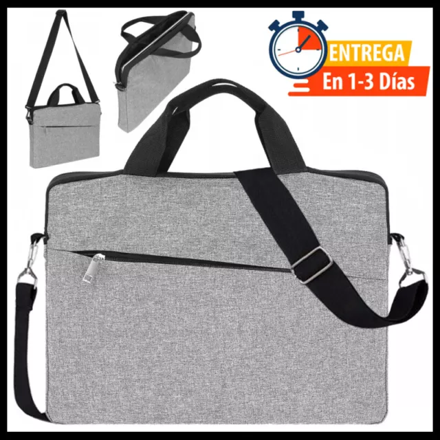 Funda para Portátil PC Ordenador de hasta 14" Maletín de Ordenador Portátil