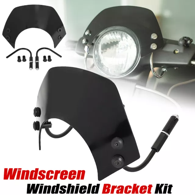 Windshield Windscreen Deflector For Piaggio Vespa GTS 125 300 GTS300 GTS GTV 300