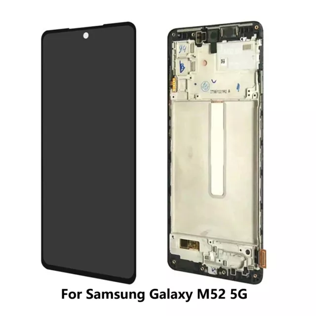 Für Samsung Galaxy M52 5G M526 LCD Display Touch Screen Digitizer mit Rahmen