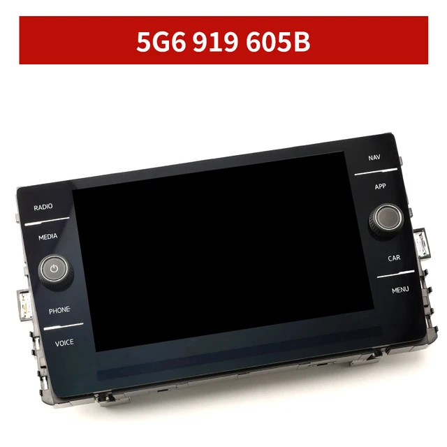 8& OEM DISCOVER Media Touch Screen Control Panel for 5G6919605A VW Golf