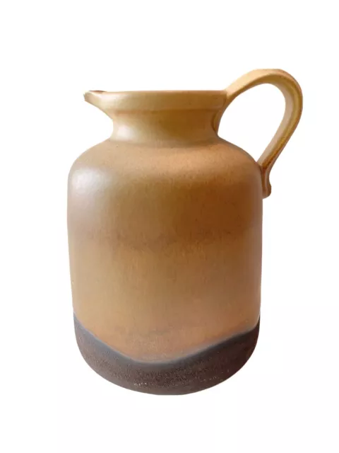 VINTAGE Vase braun 50er 60er 12 cm  MID CENTURY Keramik 42 cm