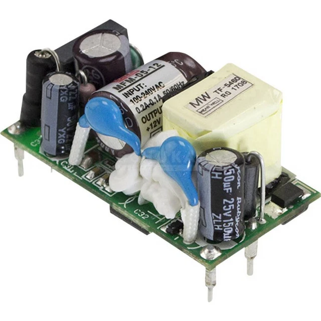 Mean Well MFM-05-12 Alimentation CA/CC pour circuits imprimés 12 V/DC 420 mA 1