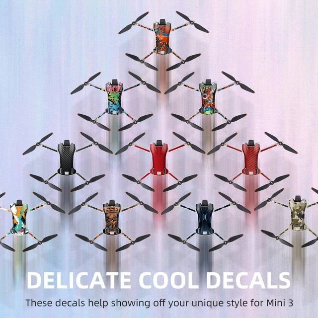 Drone Remote Control Protective Film PVC Stickers Decal Skin For DJI Mini 3