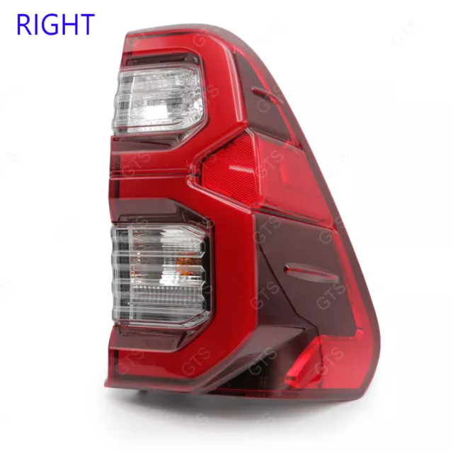 Right Tail Lamp Lights LEDs Fits Toyota Hilux Revo Rocco SR5 Pickup 2020 2021