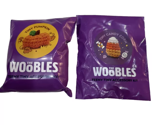 NEW THE WOOBLES Crochet Kits: Sebastian the lion and nico the cat $39.99 -  PicClick