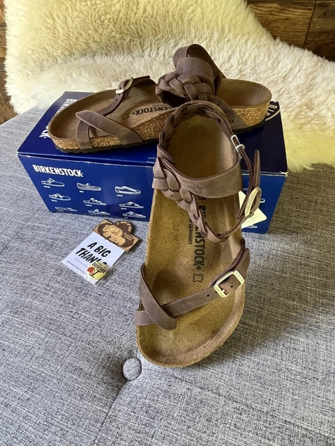 braided ankle strap birkenstocks
