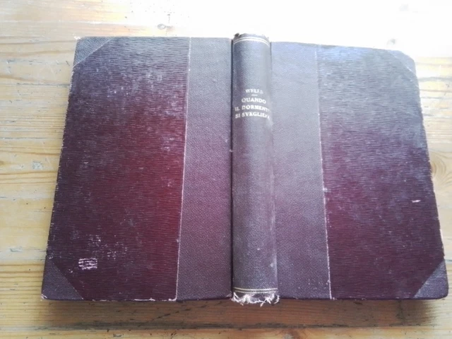 H.G. Wells, Quando Il dormiente si sveglierà, Treves, 1907, RC17l23