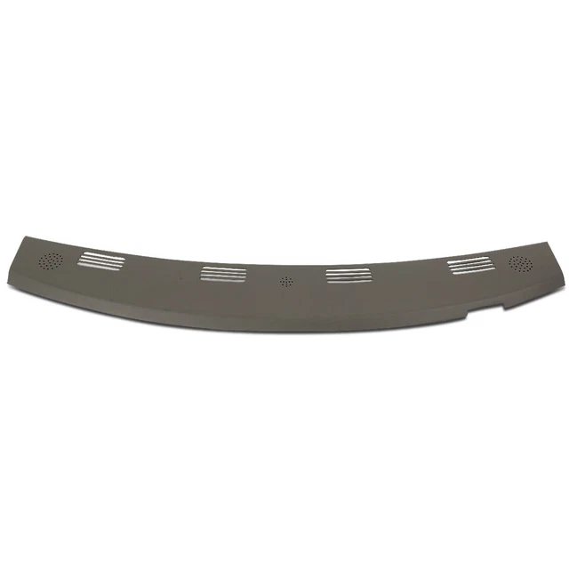 Fit 02-05 Dodge Ram Truck 1500 Dash Defrost Vent Grille Cover Cap Overlay Gray