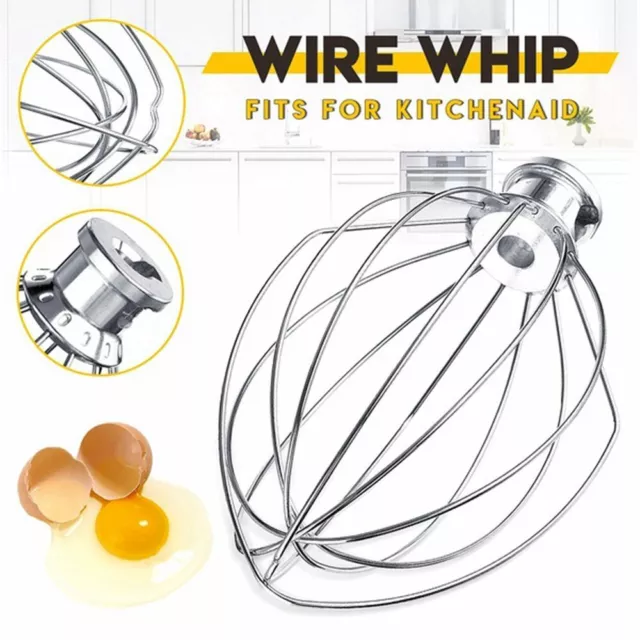 Electric Egg Mixer Parts Set Blender Egg Beater Suit for Electric Balloon Whisk Kitchen Accessories Blender Mixer Parts, Silver