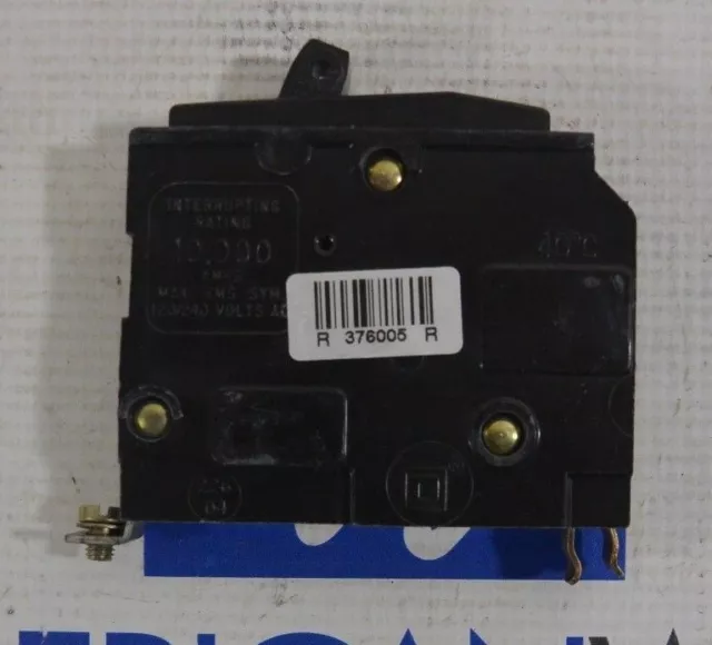 Square D QOB130 1 Pole 30 Amp Bolt-On Circuit Breaker 3