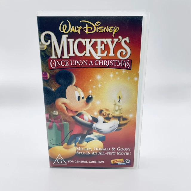 Opening To Mickey's Once Upon A Christmas 1999 Vhs MICKEY'S ONCE UPON a Christmas ~Walt Disney (VHS 1999) £9.62 - PicClick UK