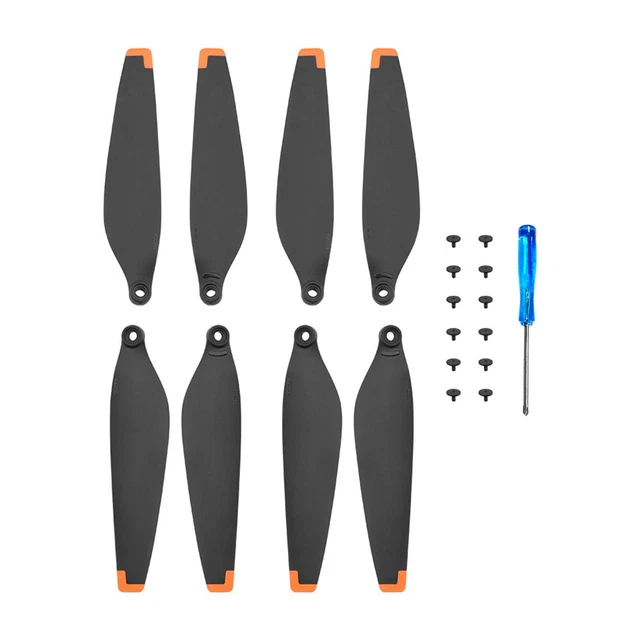 1/4 paire d'accessoires d'hélice dégagement rapide pour DJI Mini 3 Pro RC Drone.