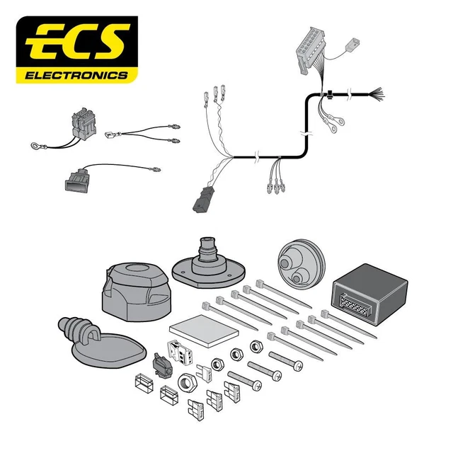 Westfalia 13-Pin Electric Kit For Audi A6 Allroad, Avant, Saloon (from 02/18) And Audi A7 Sportback (from 04/18 - View #10