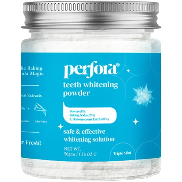 Perfora Teeth Whitening Powder 50gm free shipping