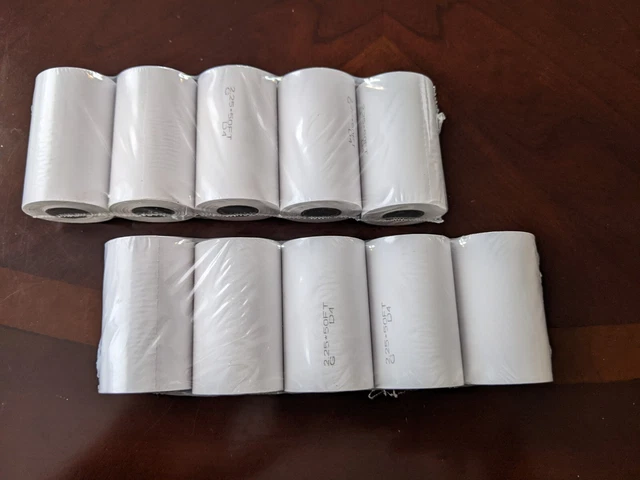 Jayard 2-1/4inch*50ft Thermal Paper Rolls For Credit Card - Cash Register Rol...