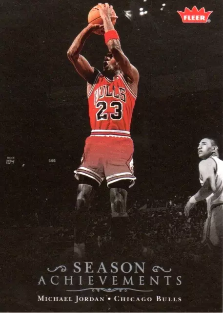2007-08 Fleer Michael Jordan Season Achievements #Sh13 Box Set Basketball Card