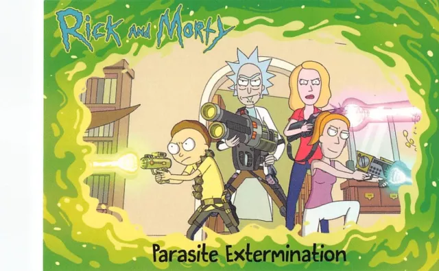 2019 Cryptozoic Rick and Morty Season 2 "Parasite Extermination" #17