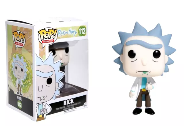 Rick And Morty Rick Sanchez Pop! Funko animation Vinyl Figure n° 112